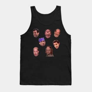 Office Faces Tank Top